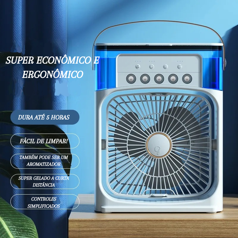 Mini Climatizador e Super Umidificador BreezeCool